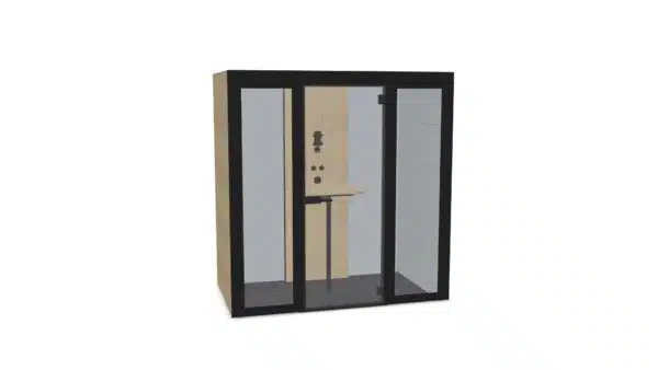 Akoestische cabine 4 personen Narbutas | Leasenvanaf € 150,00/mnd 🌱 - Afbeelding 3